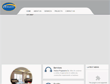 Tablet Screenshot of horizonprogressive.com